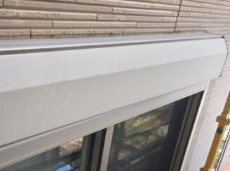 シャッターBOX施工前